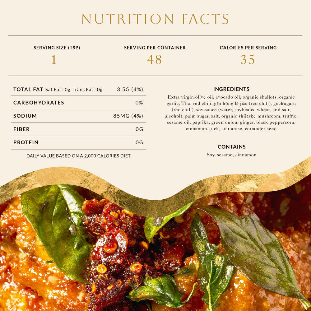 White Elephant Prik Nam Mun jar open reveals luxurious chili crisp texture