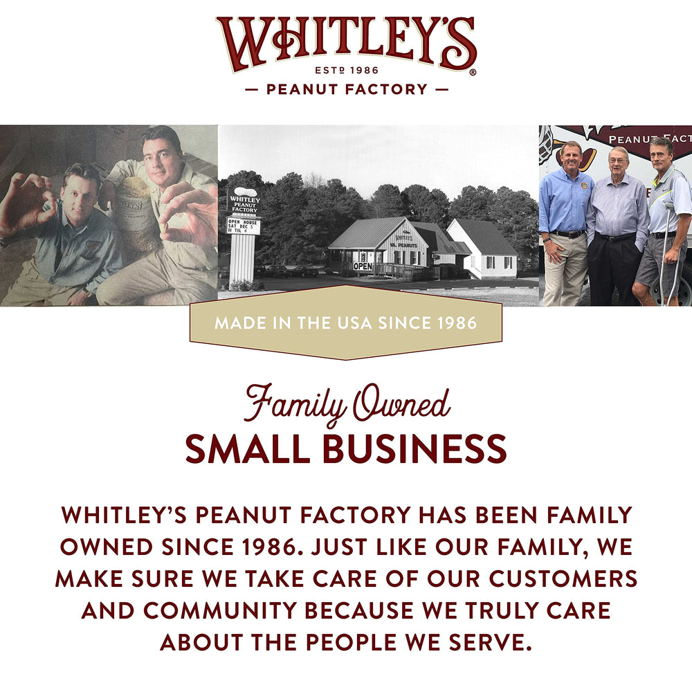 Whitley's Salted Virginia Peanuts gift pack ideal for celebrations