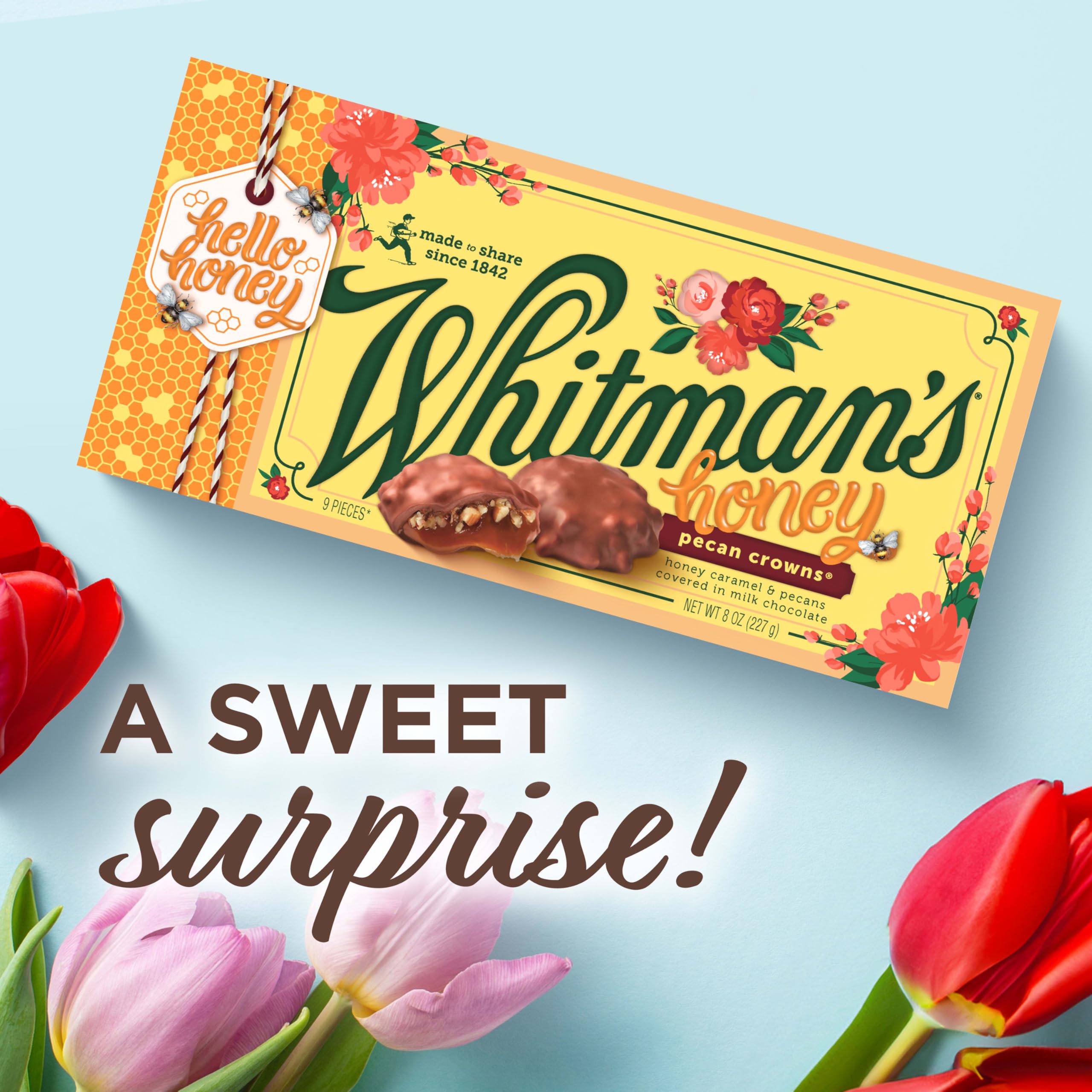 Whitmans American-made tradition since 1842, focusing on quality.