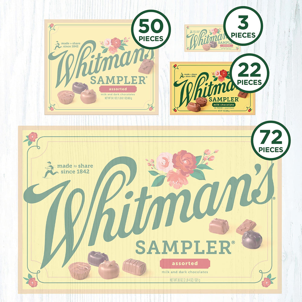 Whitman's Sampler peanut cluster close-up, creamy texture and crunch.