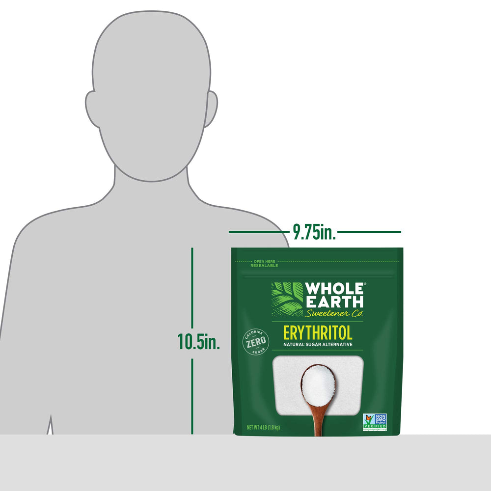 Whole Earth erythritol suits keto and paleo diets with sugar-like sweetness