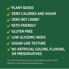 Sweetening coffee with Whole Earth erythritol.