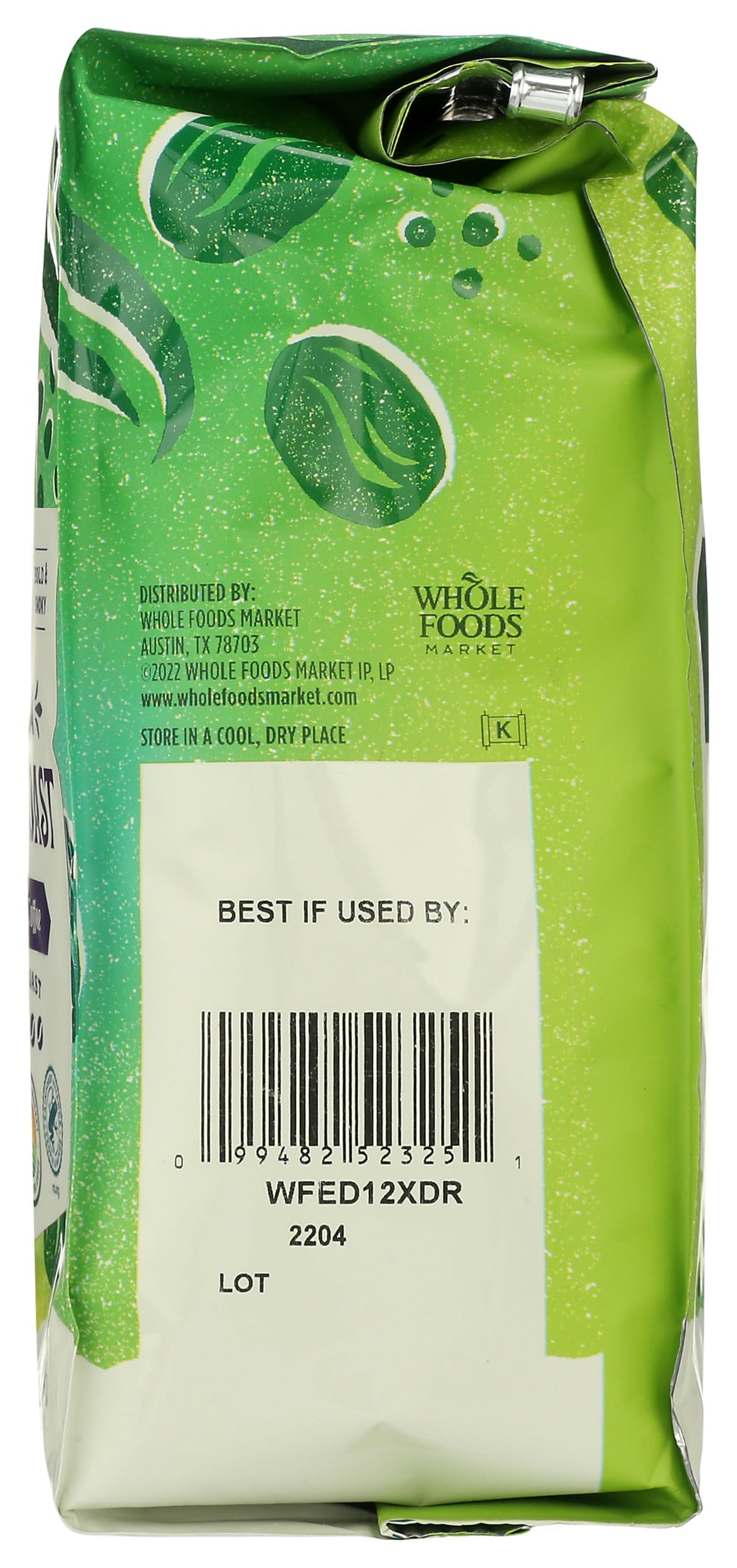 Whole Foods Market 365-brand coffee symbolizing trusted quality and sustainability.
