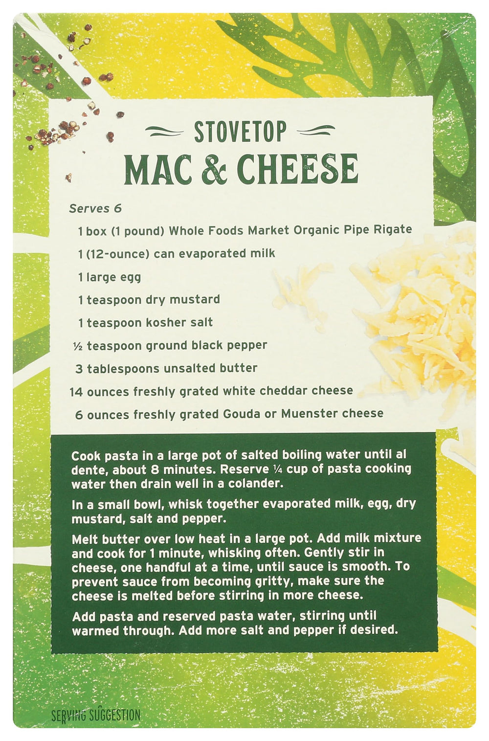 Whole Foods Market Bronze-cut pasta texture catches sauce for richer mouthfeel.