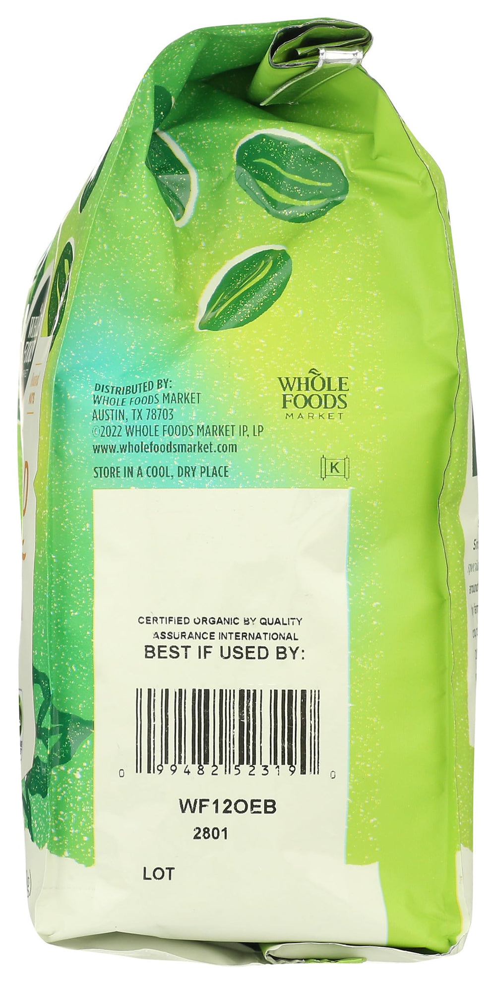 Rainforest Alliance and Fair Trade certifications on Whole Foods Market coffee