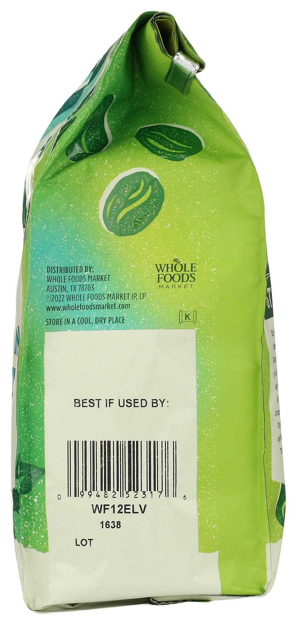 El Volcan farm sourcing label from Whole Foods Market supports sustainable sourcing.