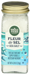 Whole Foods Market Fleur de Sel crystals ideal as finishing salt for dishes