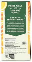 Whole Foods Market Individually wrapped tea bags preserve freshness for daily routines
