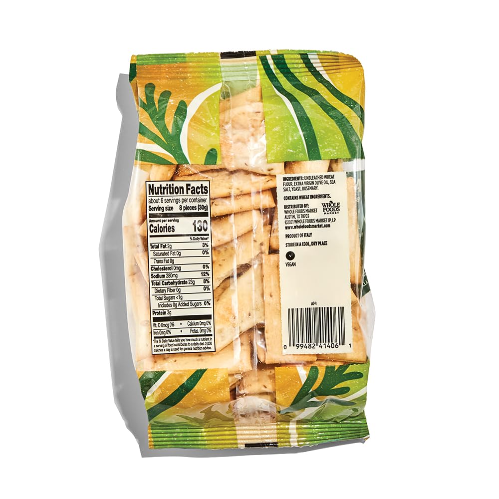 Whole Foods Market Italian crostini with extra virgin olive oil, light crunch with cheeses