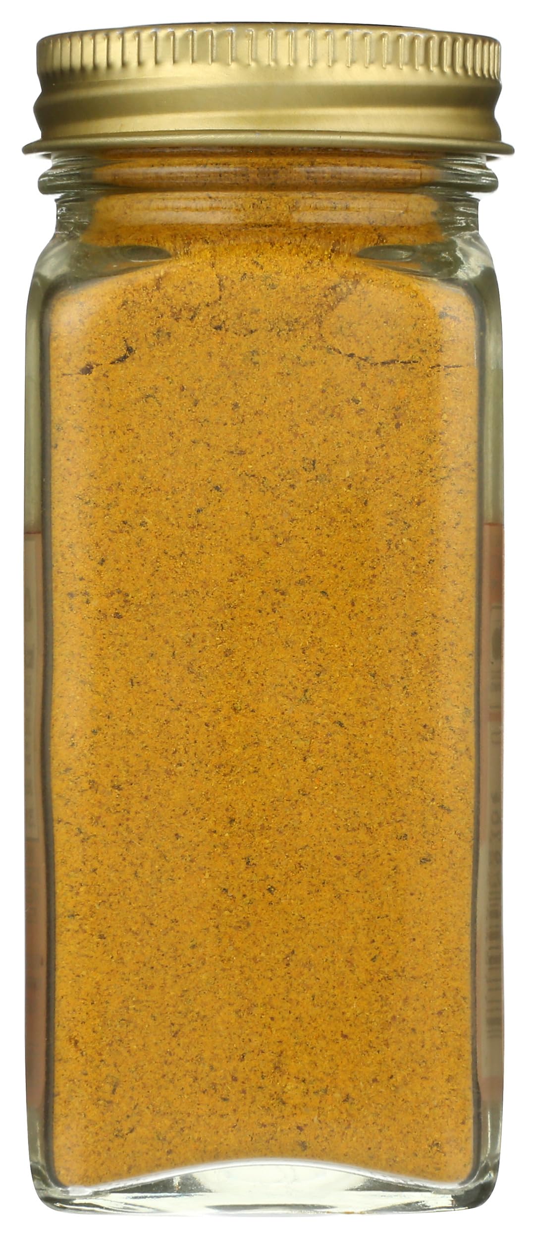 Close-up of Whole Foods Market Muchi curry seasoning label showing organic certification and heat