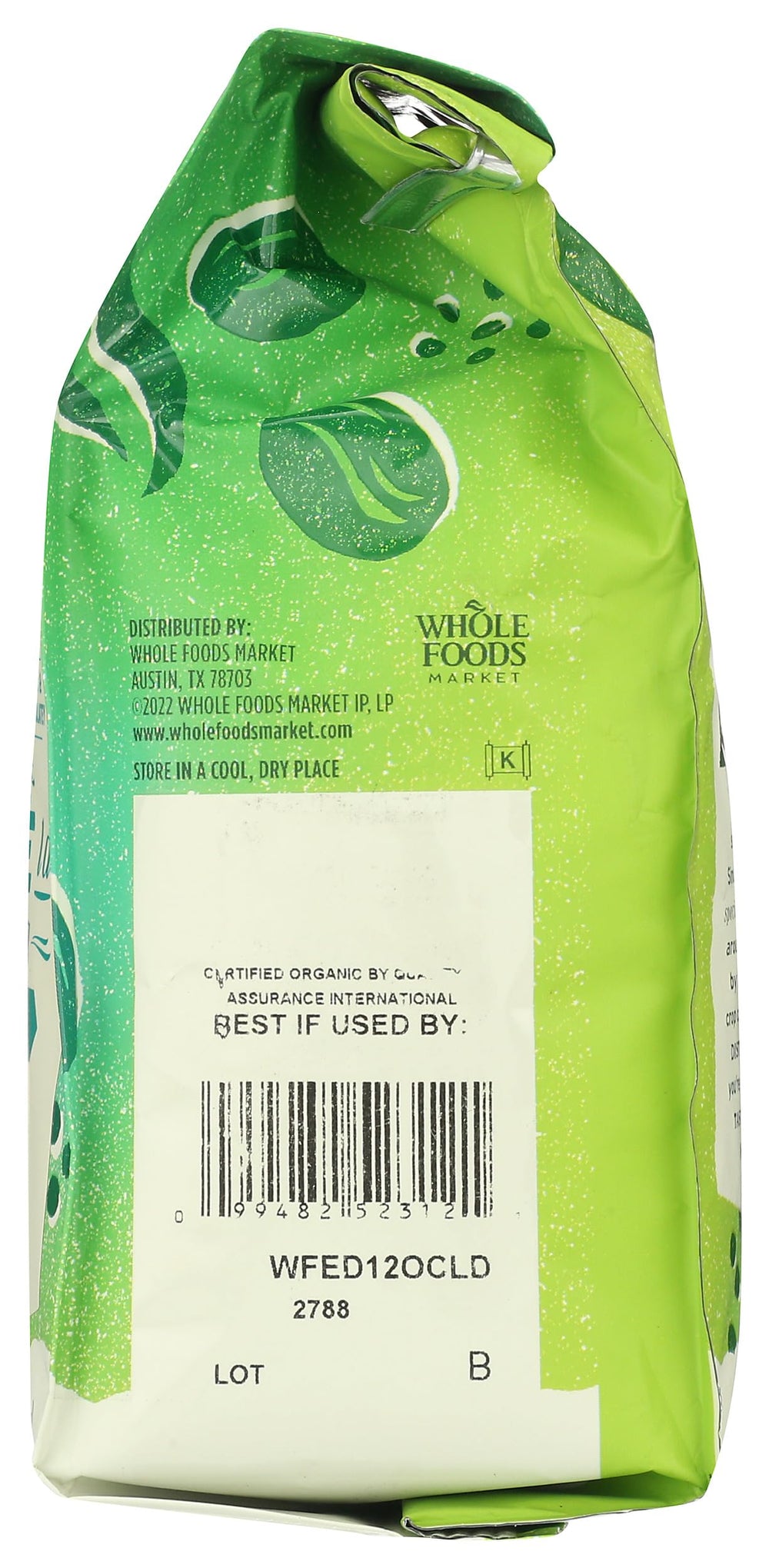 Whole Foods Market Café La Duena coffee spoon measures grounds for quick, consistent brews