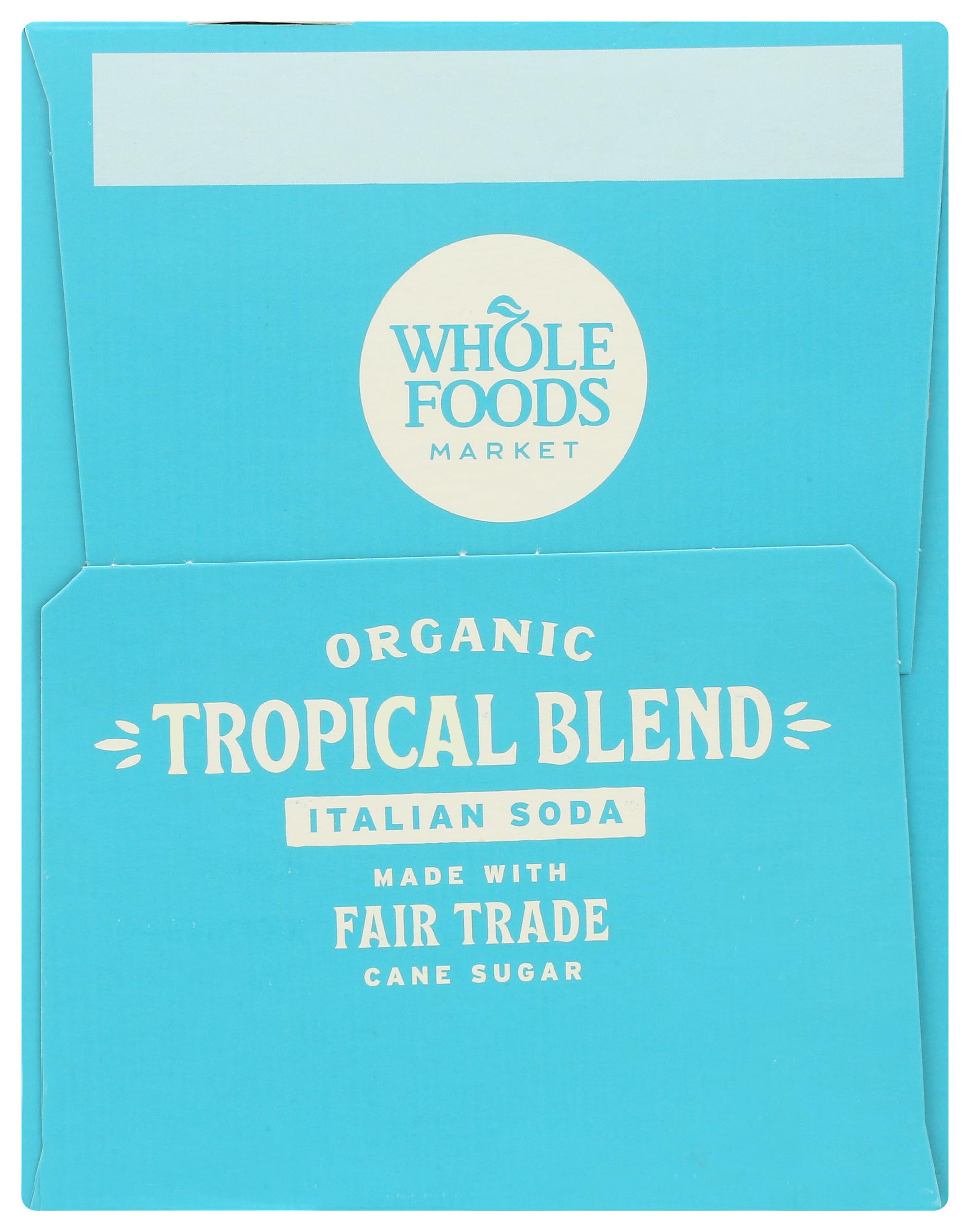Whole Foods Market tropical blend poured over ice for a breezy, tropical sip.