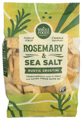 Whole Foods Market sea salt rosemary crostini, crisp bite ideal for elegant canapés