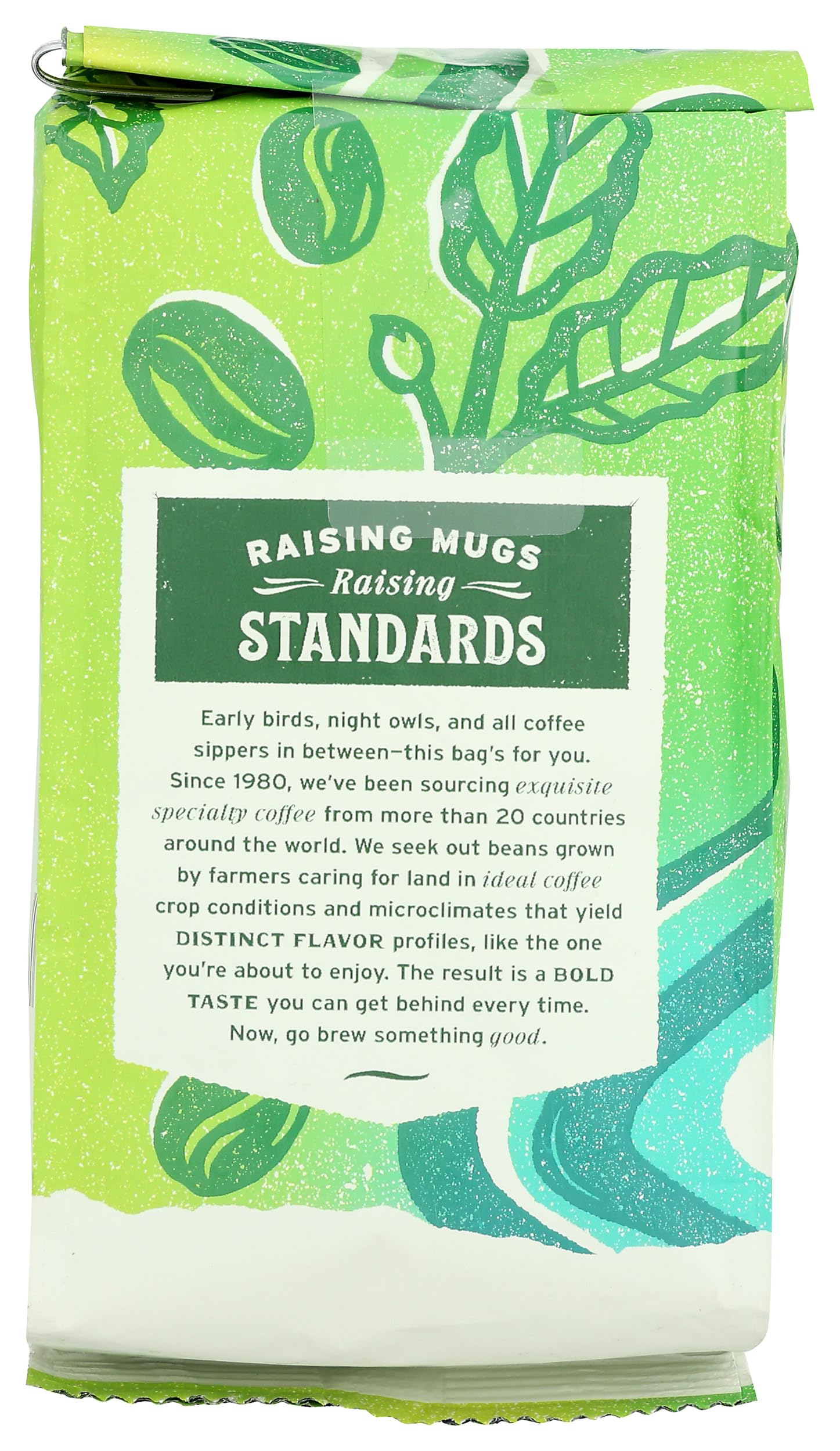 Whole Foods Market Sierra Blend coffee beans ready for grinding and brewing