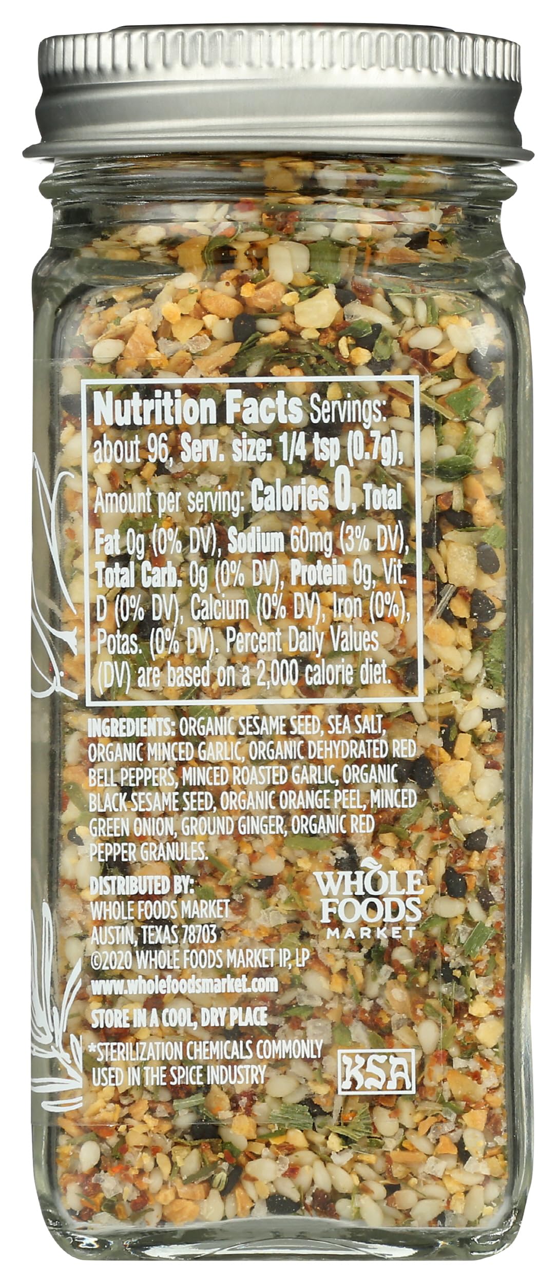 Whole Foods Market seasoning on a stir-fry adds crunch and spice