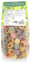 Whole Foods Market Zucchette Organic Pasta colors shown, appealing to kids for mealtime fun.