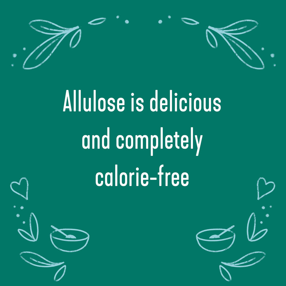 Wholesome Allulose sweetener bottle used in coffee for rich flavor without calories.