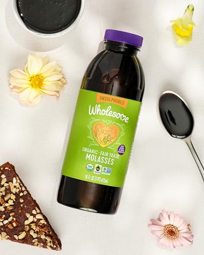 Wholesome Blackstrap Molasses bottle with barbecues enhances glaze and marinades.