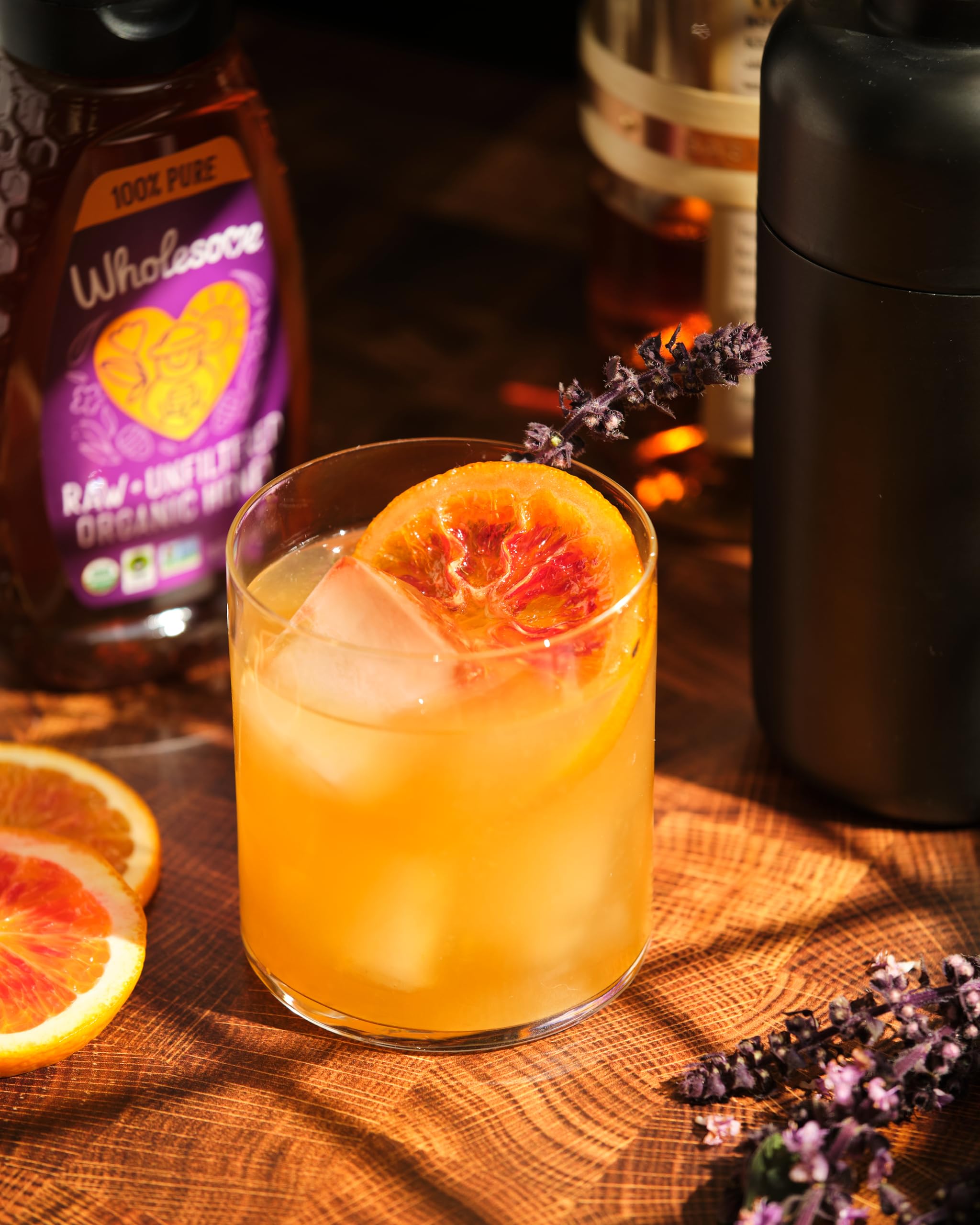 Wholesome honey glaze enriching baked treats with depth.