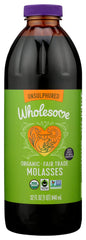 Wholesome Molasses bottle with rich color, ideal for baking.