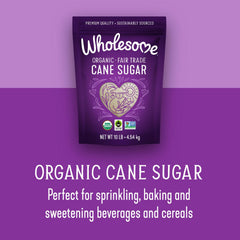 Wholesome sugar crystals on spoon, ideal for measuring sweeteners.