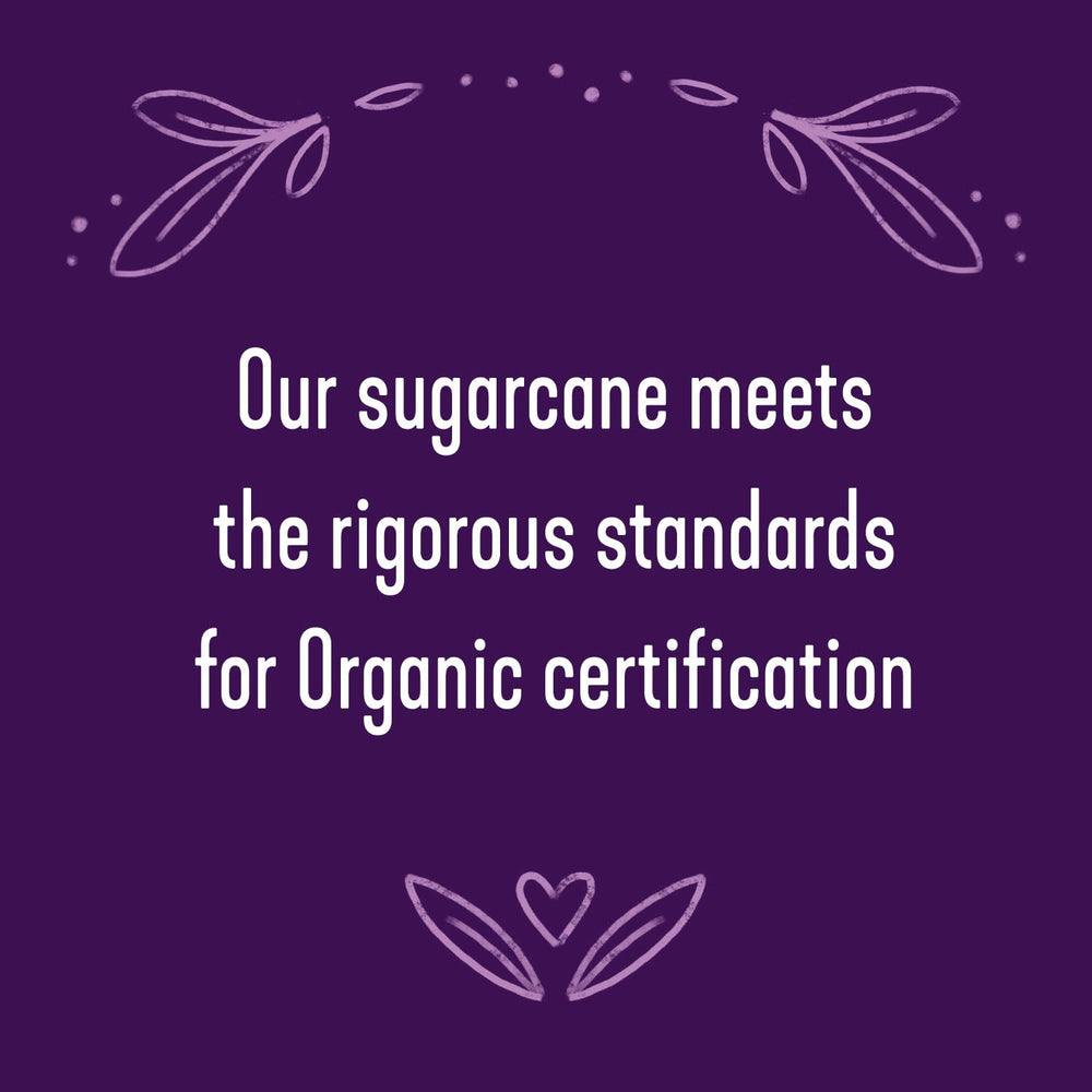 Wholesome Fair Trade label on bag signals ethical sourcing.