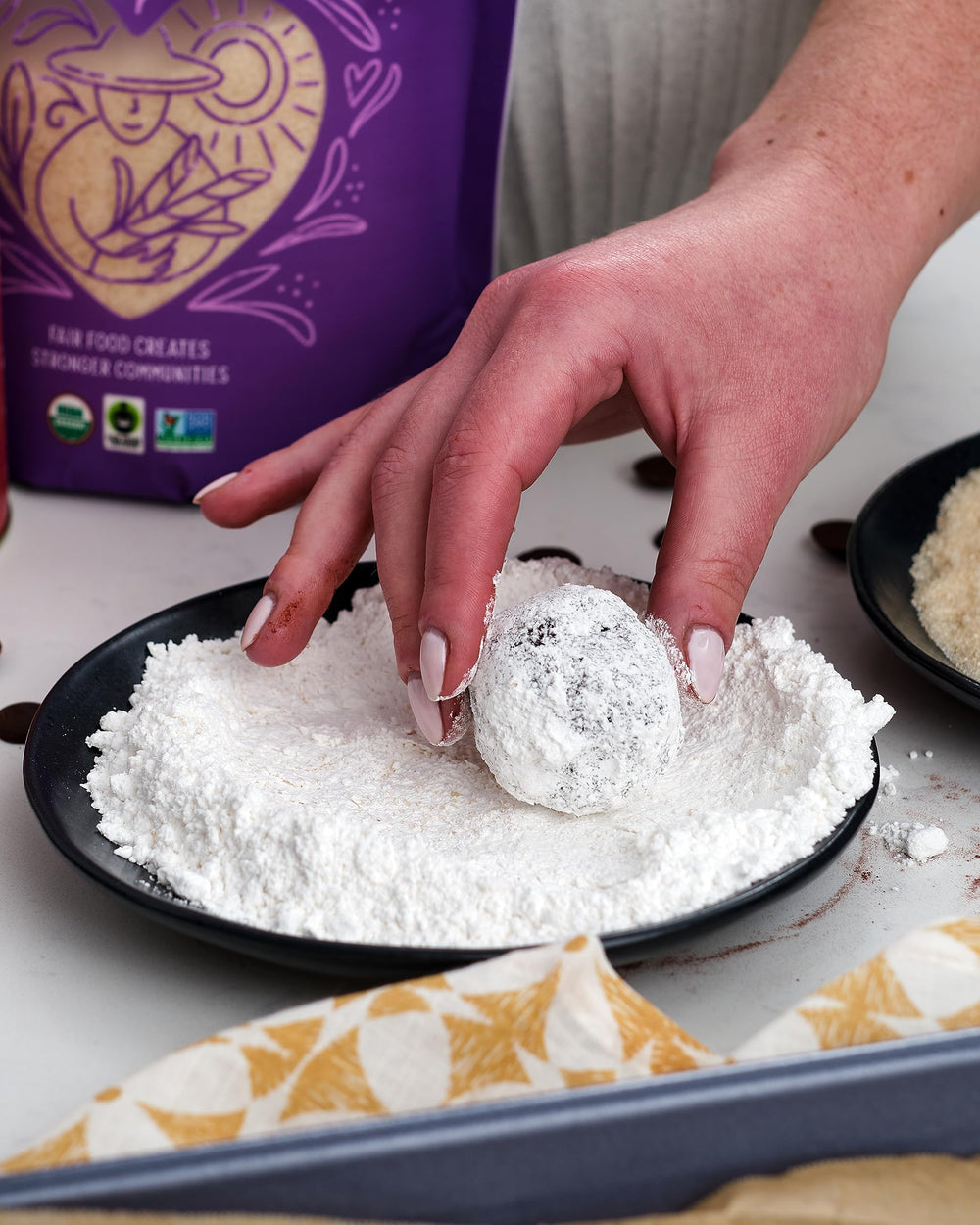 Wholesome Gluten Free label supports allergy-conscious recipes.