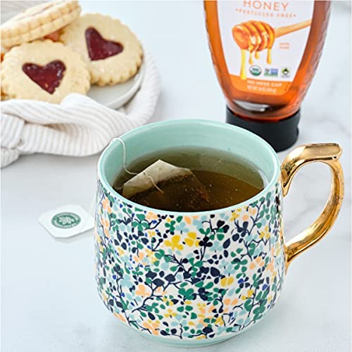 Wholesome Organic Honey bottle top view captures smooth pour and premium texture