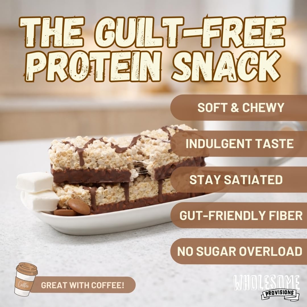 Wholesome Provisions nutrition facts panel on the bar