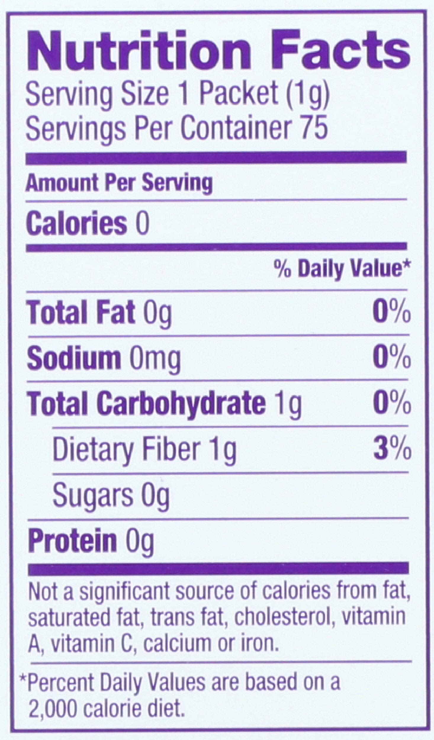 Wholesome Stevia as sugar substitute for baking and oatmeal