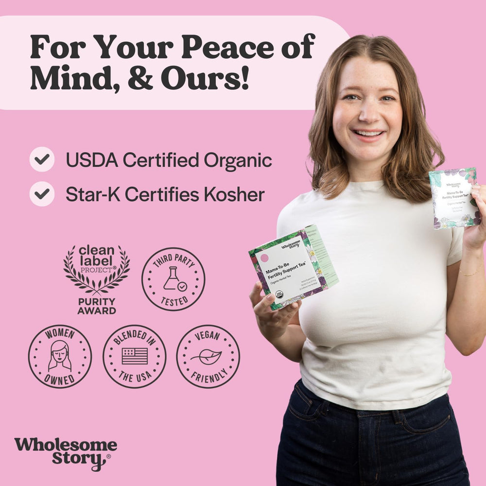 Wholesome Story Spearmint Leaf tea steeping offers refreshing lift.