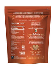 Wholesome Sucanat Panela pouring shows natural molasses-rich sugar for sweetening.