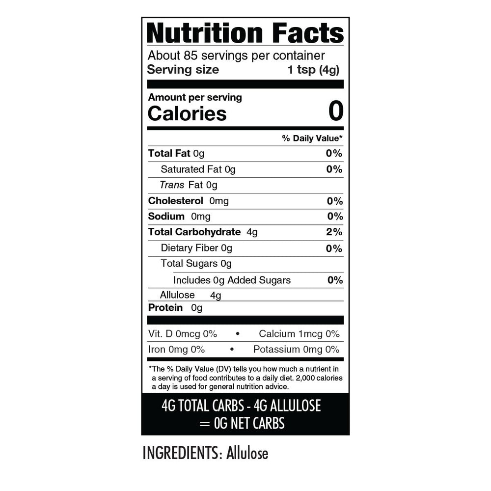 Wholesome Yum Allulose enhances baking with browning and no aftertaste.