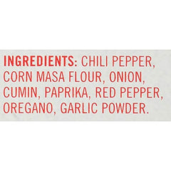 Wick Fowler's 2 Alarm Chili Kit red pepper pack enables adjustable heat in meals.