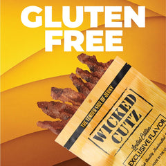 Wicked Cutz 14g-protein-per-bag jerky fuels workouts with protein
