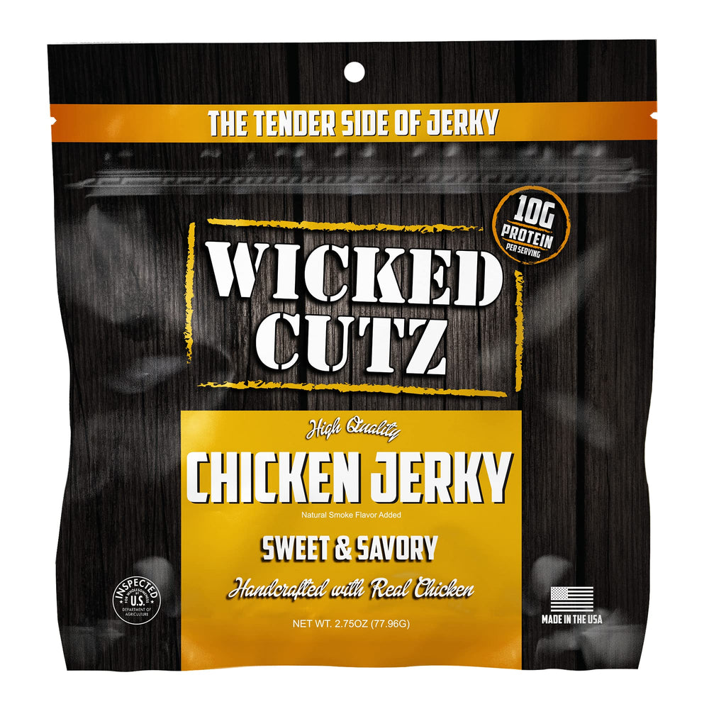 Wicked Cutz two-bags pack, convenient snack for sharing or later.