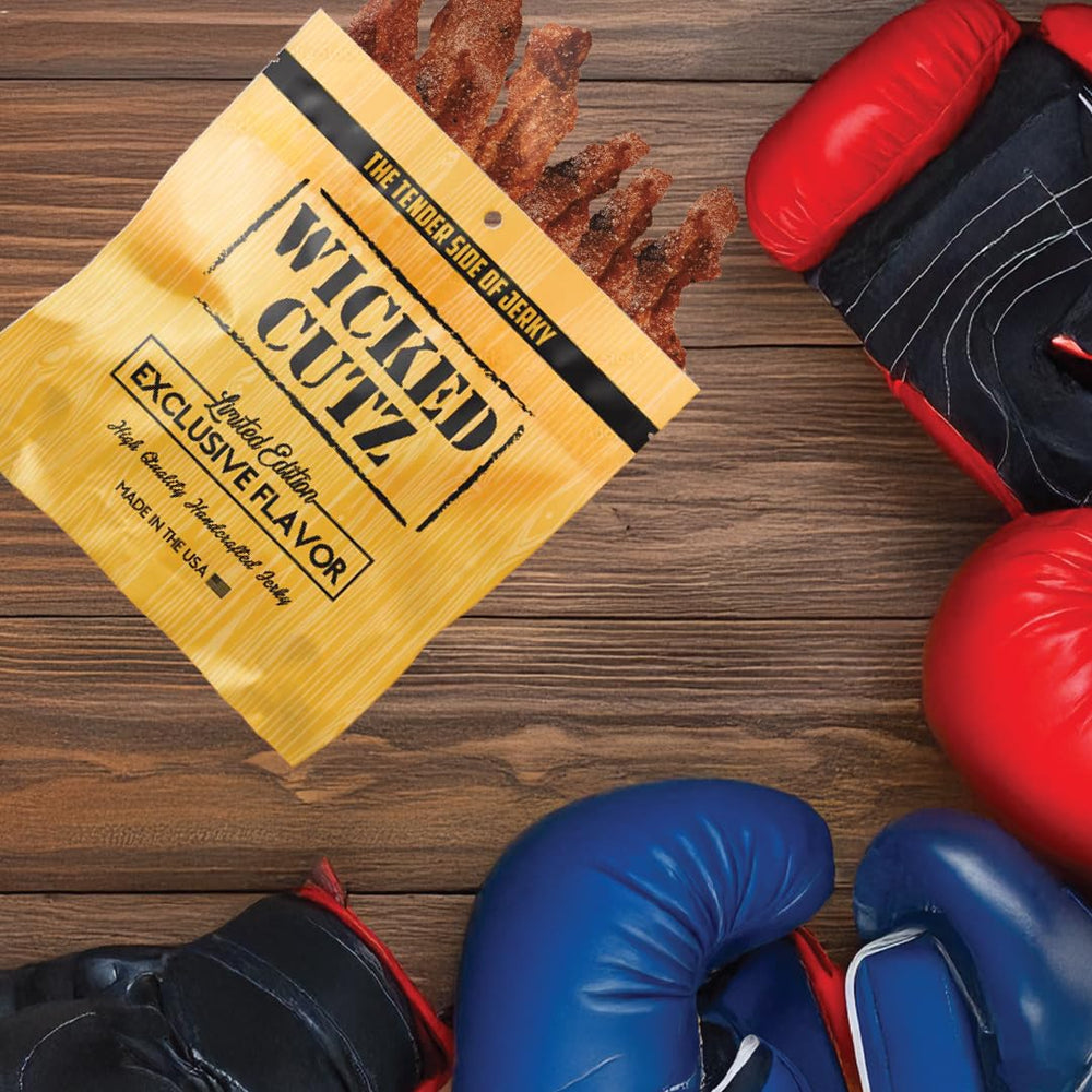 Wicked Cutz gluten-free-non-nitrates-jerky supports clean snacking