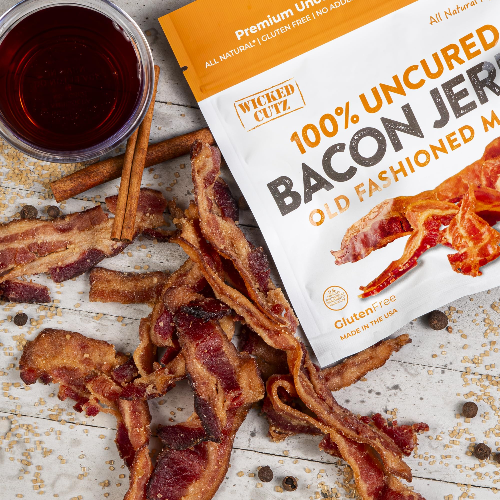 Flavor variety: Wicked Cutz jerky line invites maple, sriracha, and more.