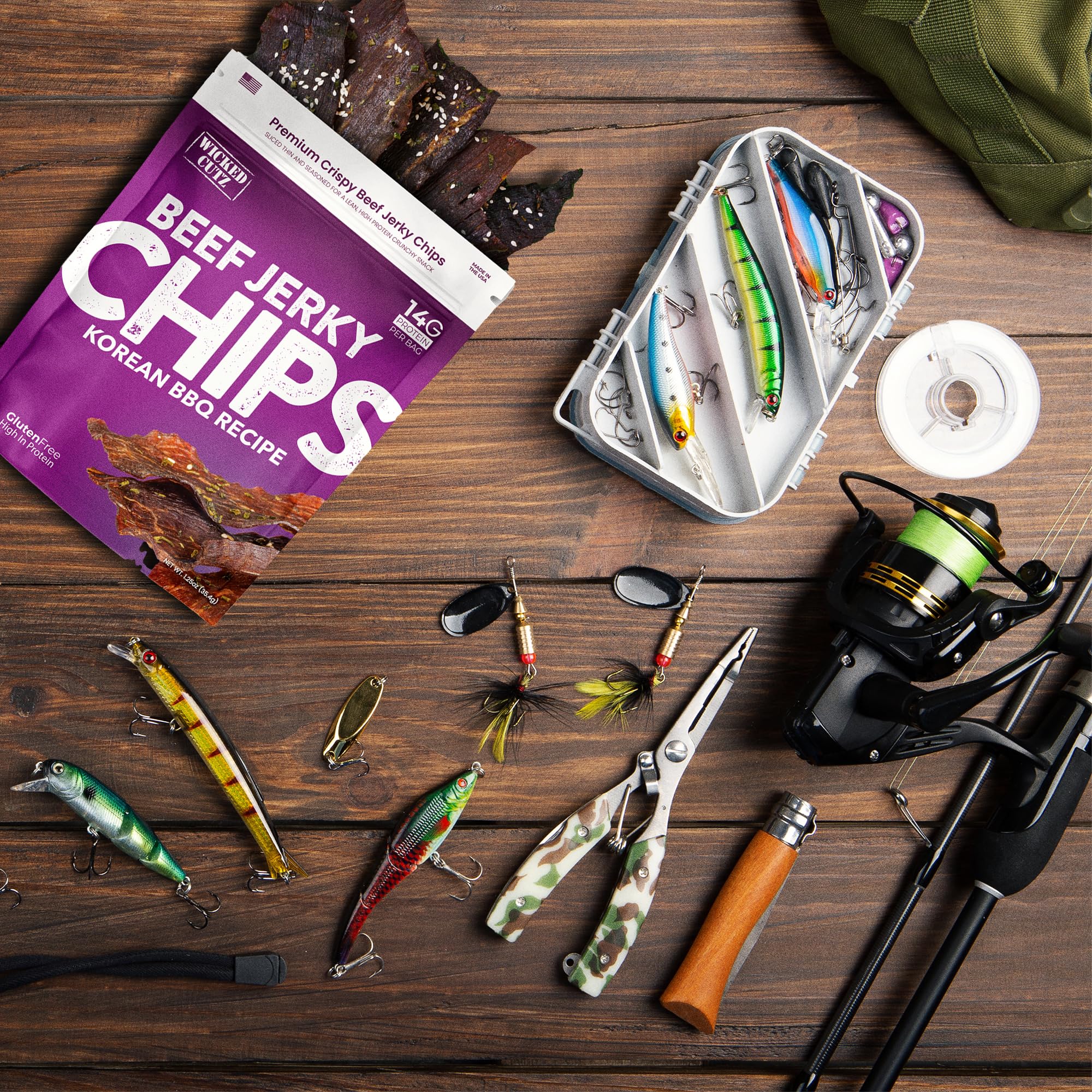 Wicked Cutz on-the-go snack for active lifestyles and quick protein.