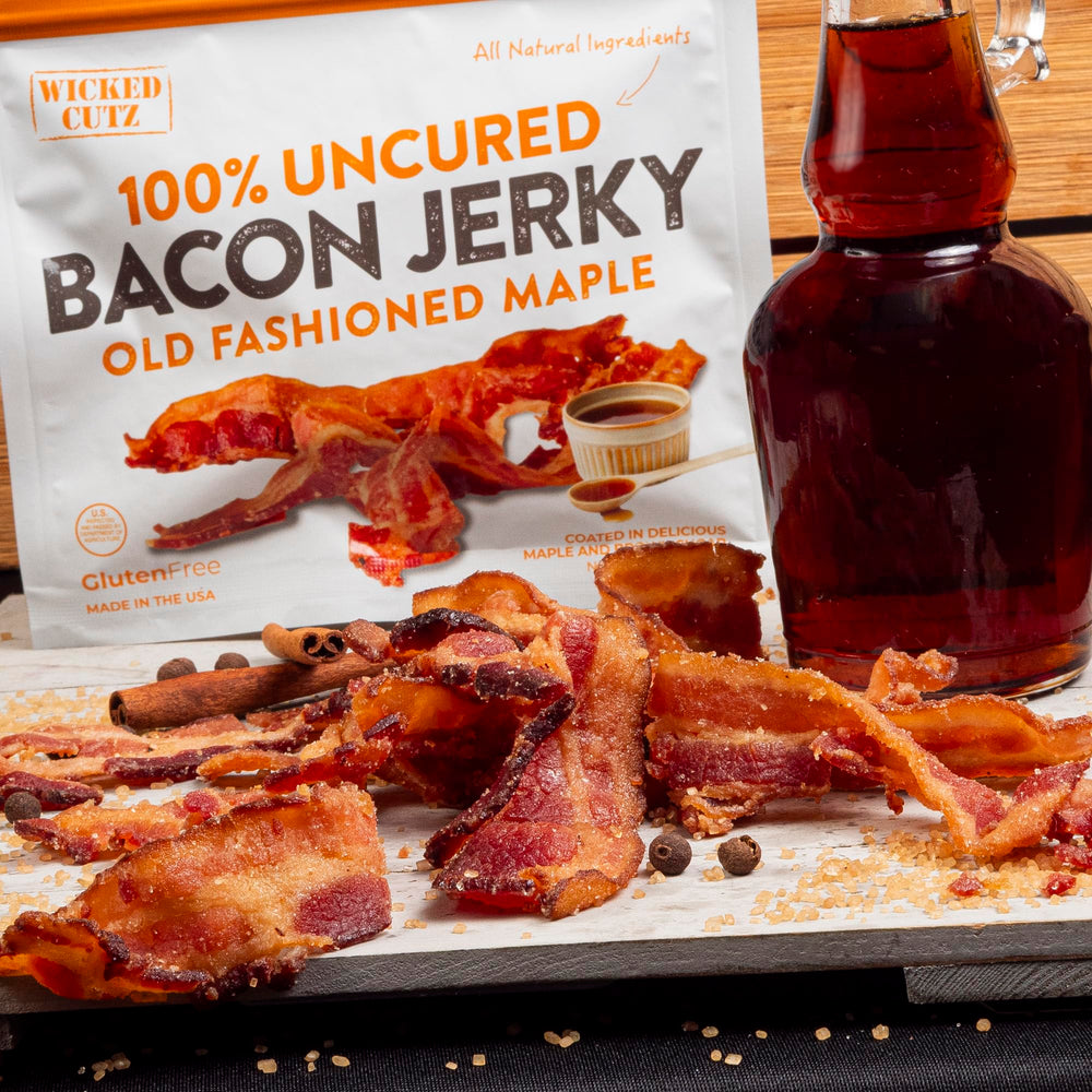 Wicked Cutz packaging highlights no MSG, nitrates, or gluten.