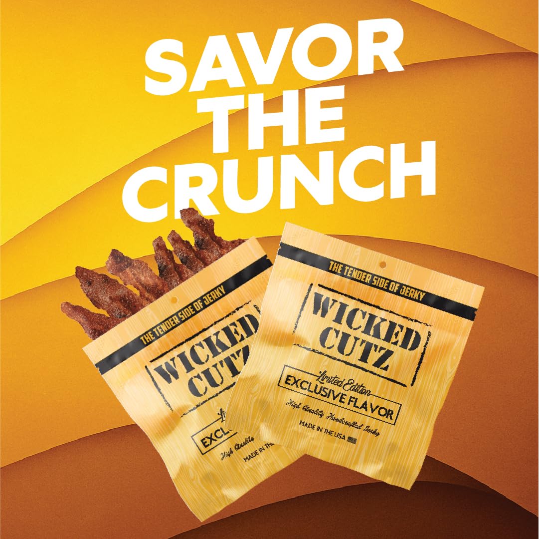 Wicked Cutz USA-made bacon jerky demonstrates quality and American sourcing