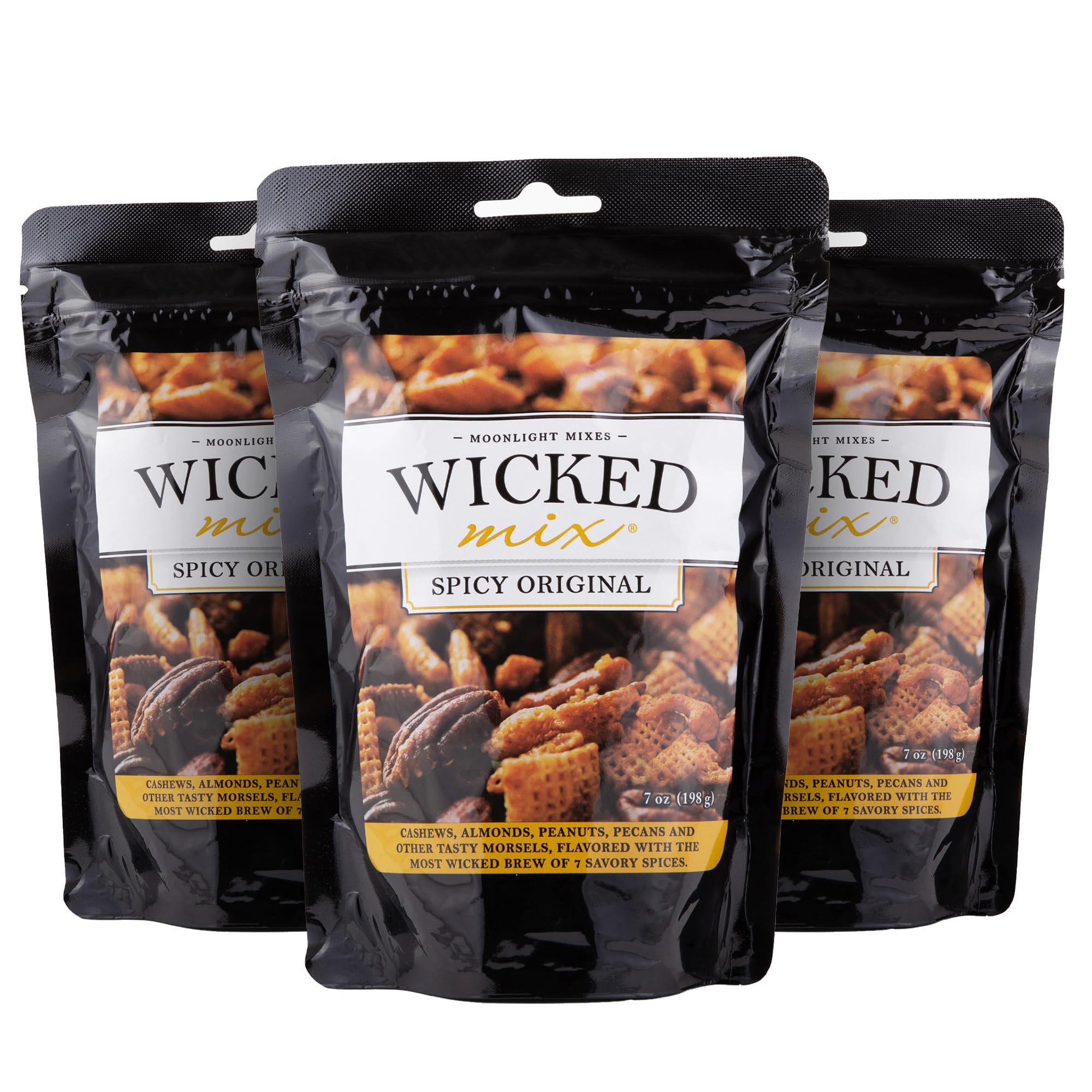 Wicked Mix Original Mix 3-pack in closed bags for easy on-the-go snacking.