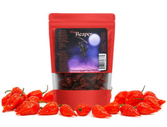 Wicked Reaper Carolina Reaper peppers, whole dried for extreme heat in recipes