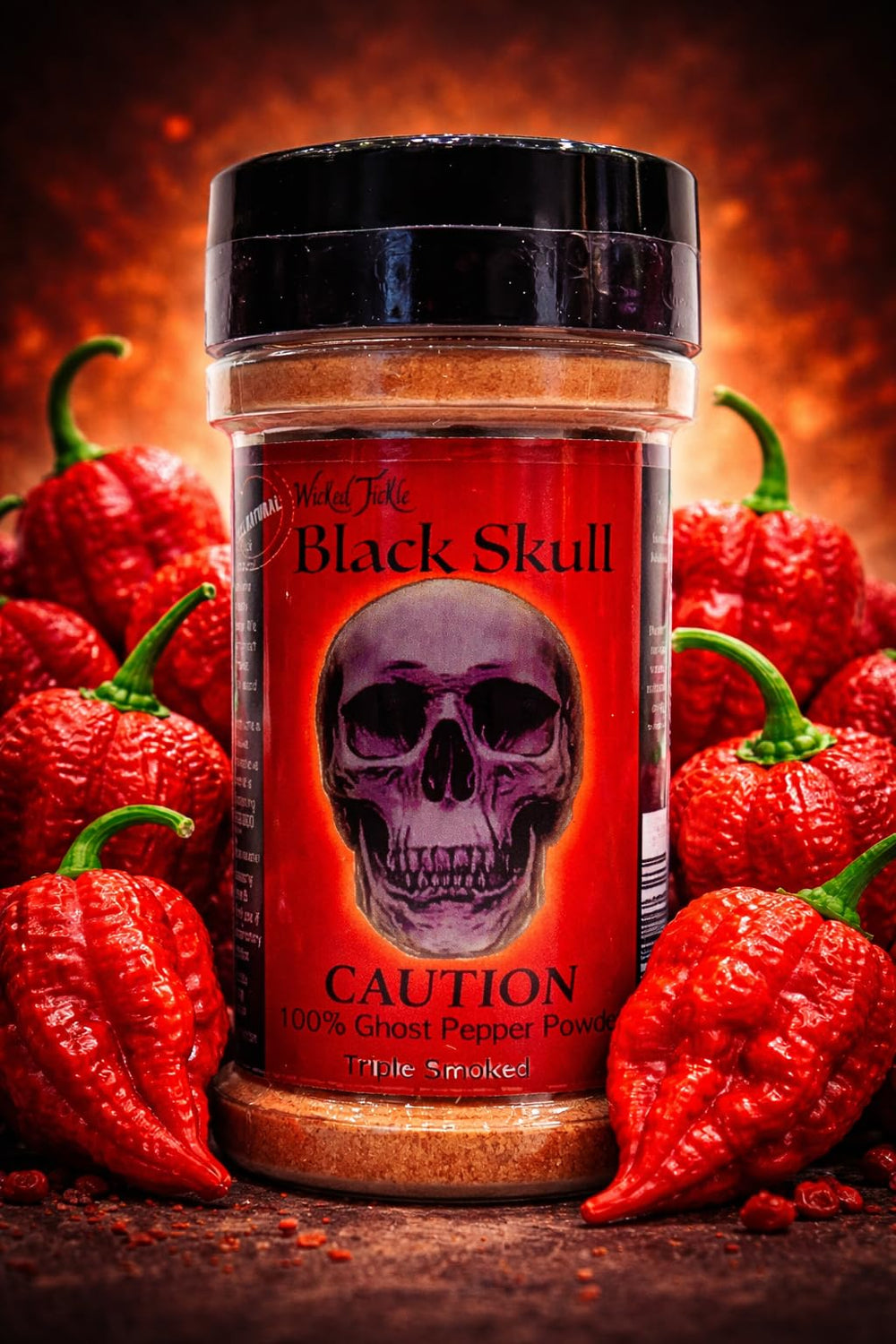 Wicked Tickle apple wood-smoked flavor note adds sweetness and heat.