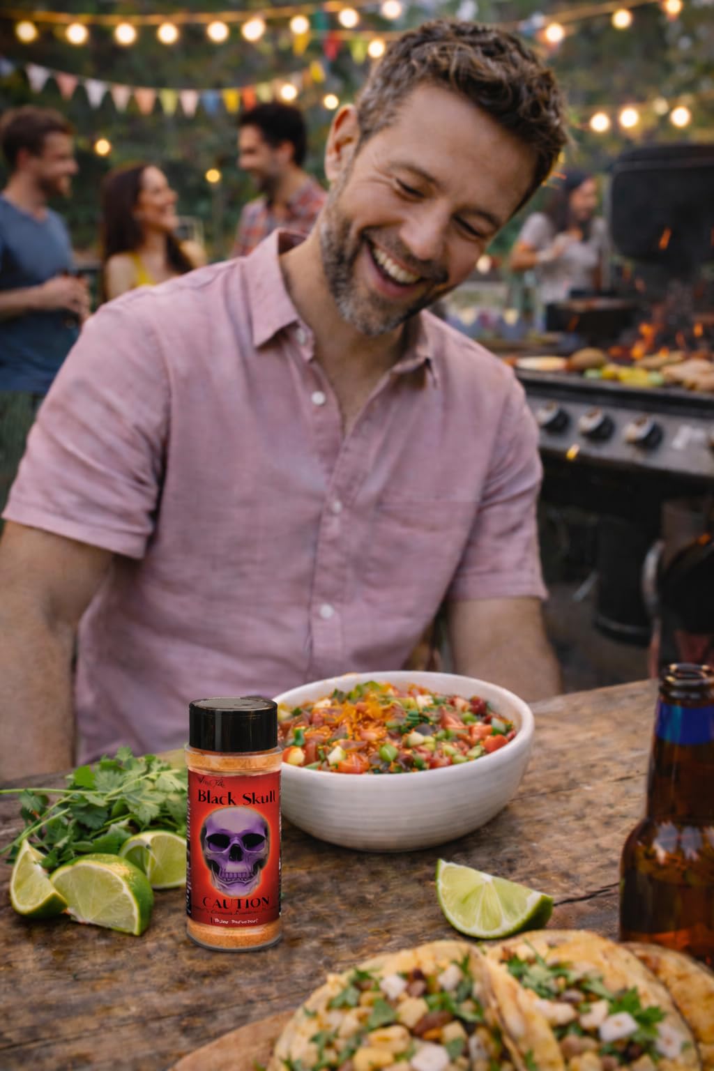 Wicked Tickle taco seasoning or salsa benefits from ghost pepper powder.
