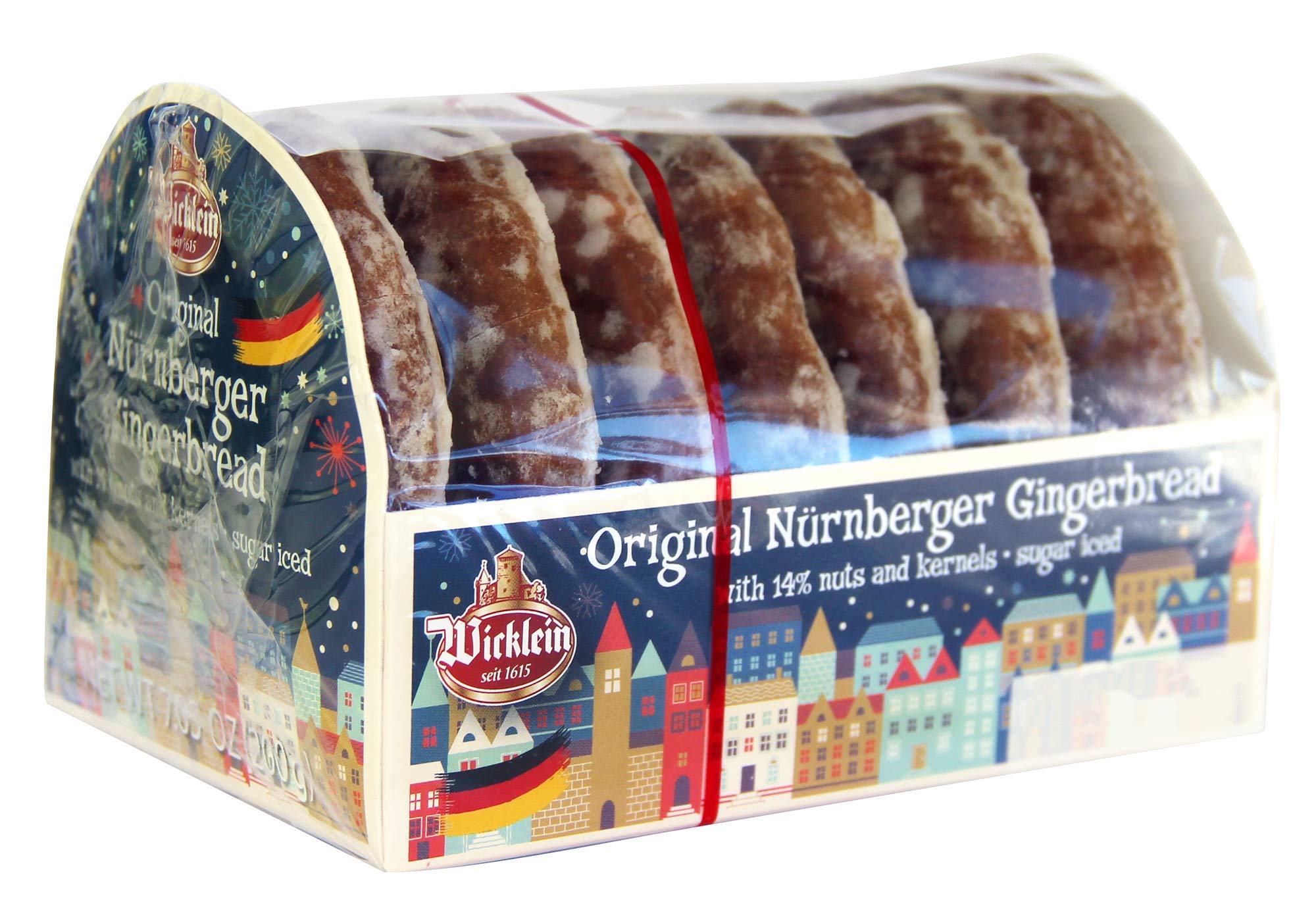 Wicklein Original Nürnberger Gingerbread glazed on wafer, ideal with tea or coffee