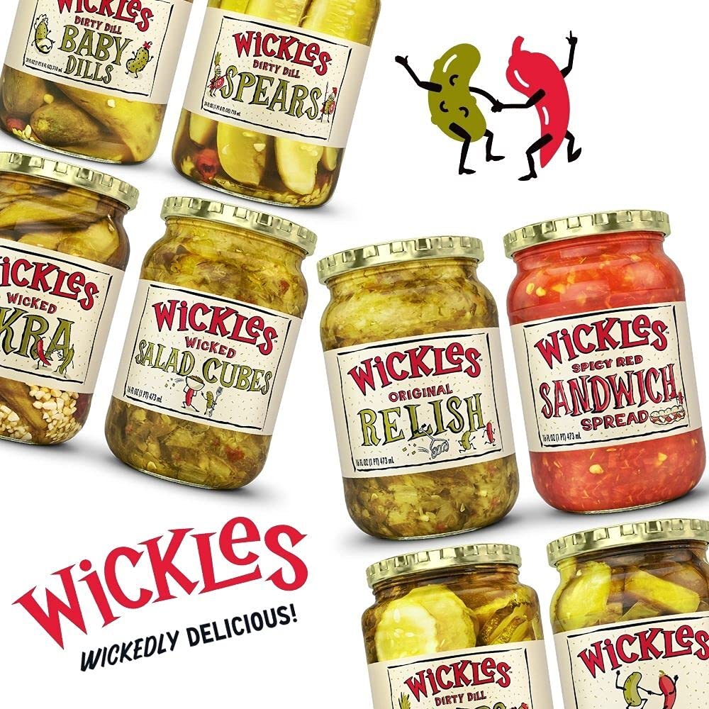 Wickles Wicked Pickle Chips for game night as a zesty nibble