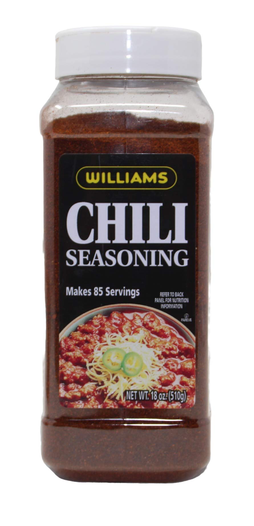 Wiiliams chili seasoning on browned meat for quick weeknight meals