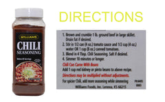 Wiiliams seasoning ingredients closeup highlights dehydrated onion and garlic