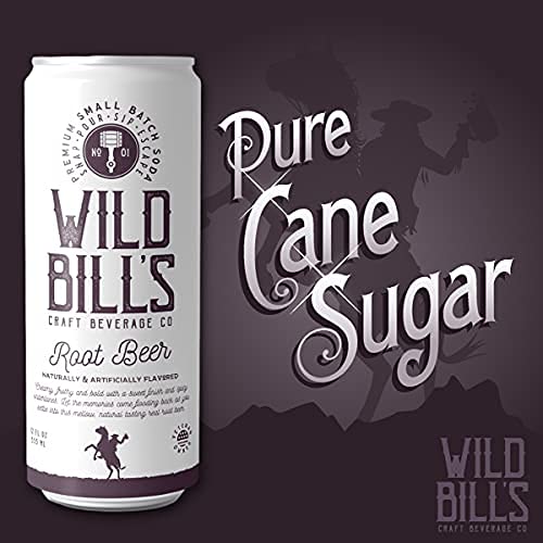 Wild Bill's 12-pack Root Beer showcases convenient, party-ready refreshment.